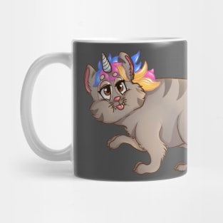 Chubby Unicorn Cat Mug